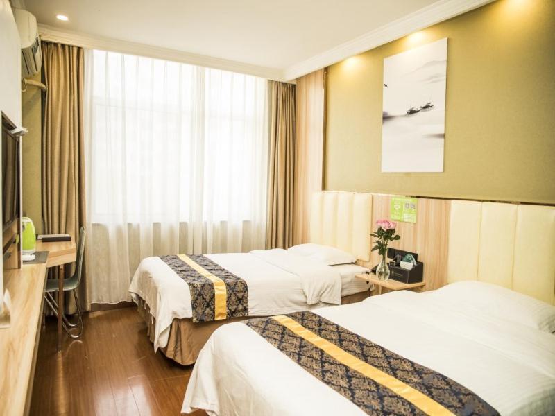 Greentree Inn Jinhua Railway Station Express Hotel Exterior photo